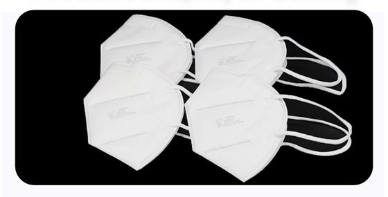 Składana maska ​​SGS KN95, maska ​​15,5x10,5 cm PM 2,5 N95