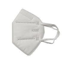 White Foldable KN95 Mask , Disposable Earloop Face Masks